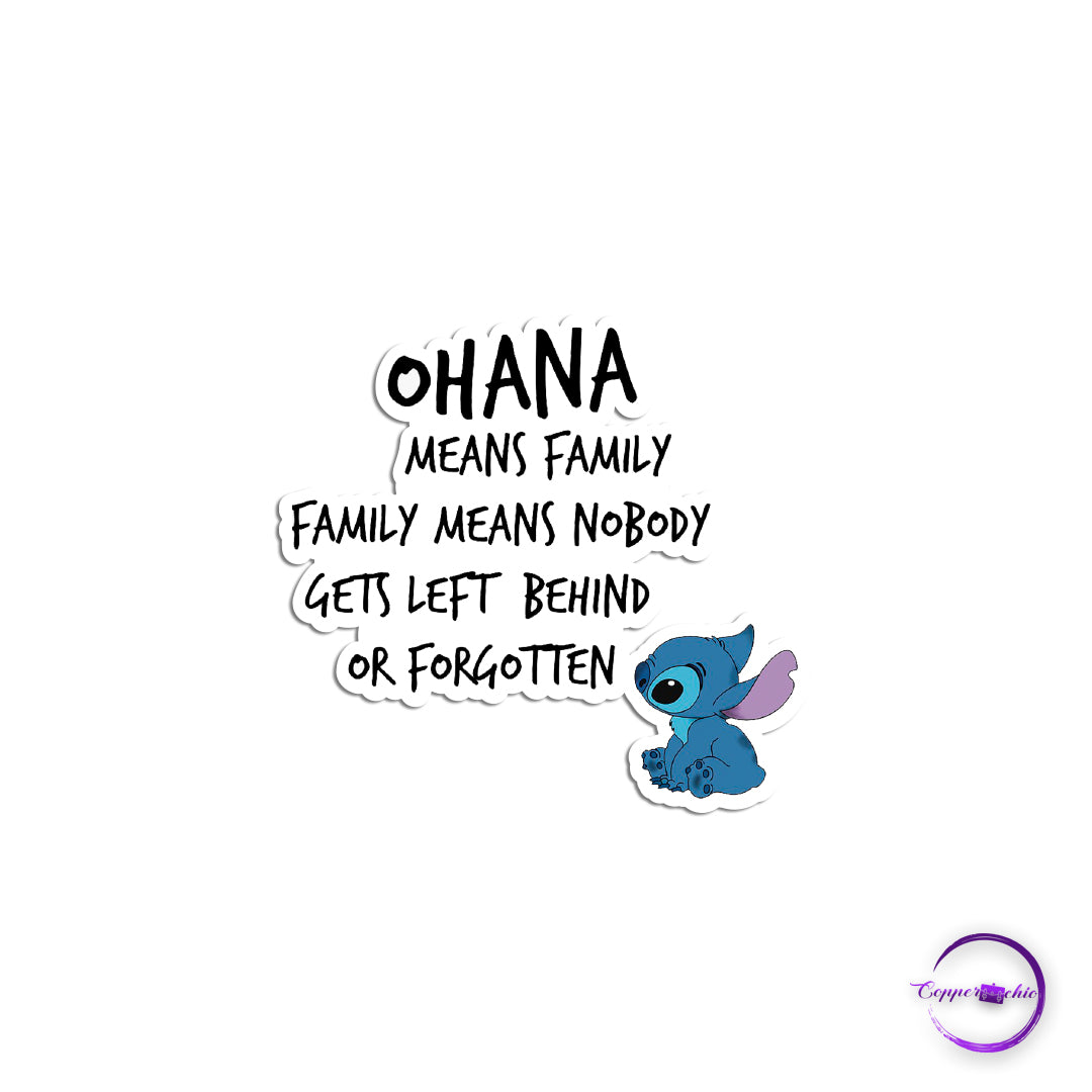 Ohana means family