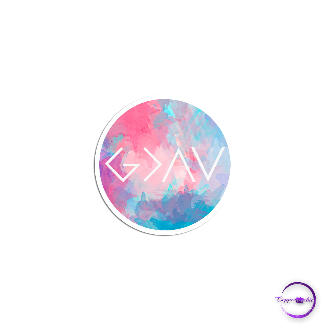 God is greater than the highs and lows