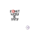 Donut worry be happy - Copperchio