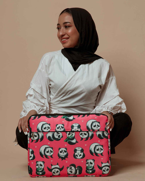 Panda Laptop Sleeve-Copperachio - Copperchio
