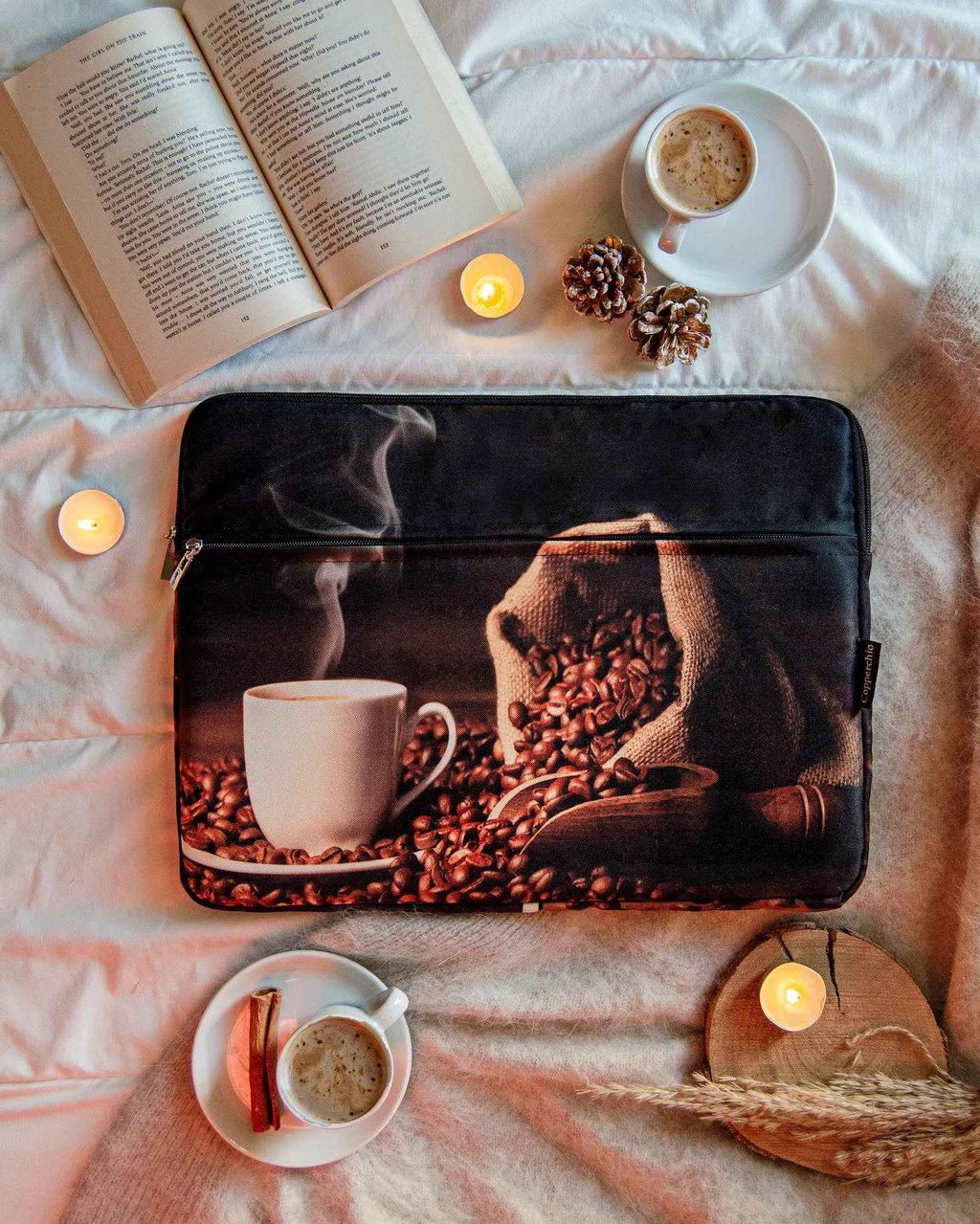Coffee Laptop Sleeve - Copperchio